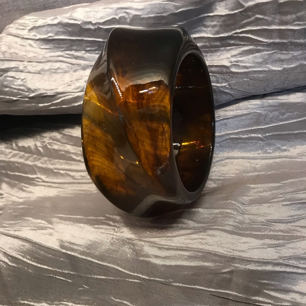 Amber Brown Men's Accessory Bracelet
